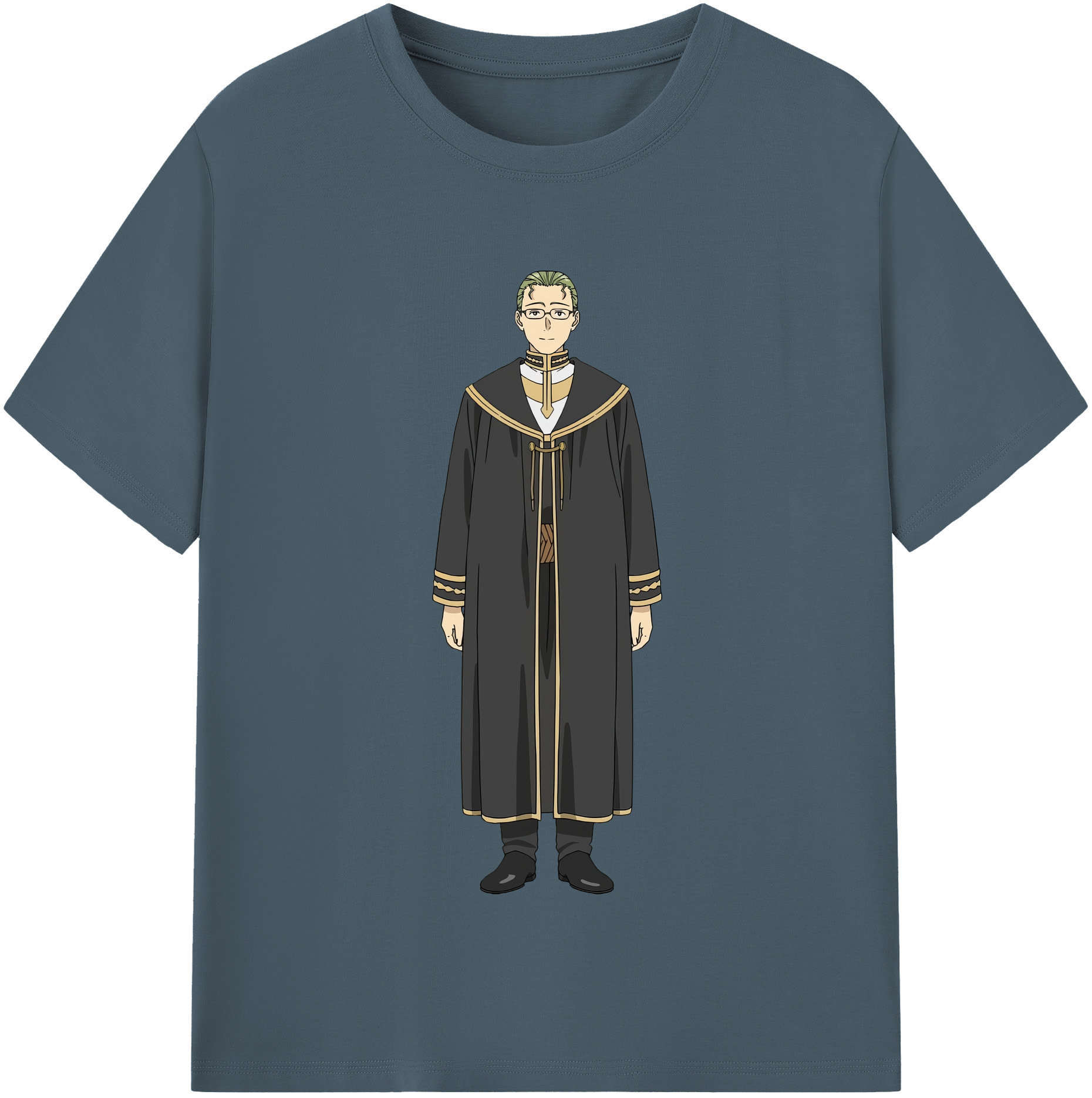 （画像用） 葬送のフリーレン Frieren 綿100％半袖Tシャツ（フロントプリント）